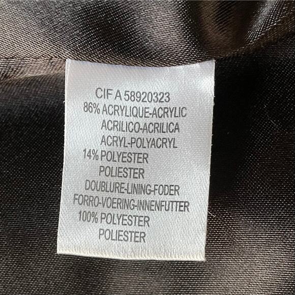 Cote Femme Brown Fur Coat - Picture 9 of 11